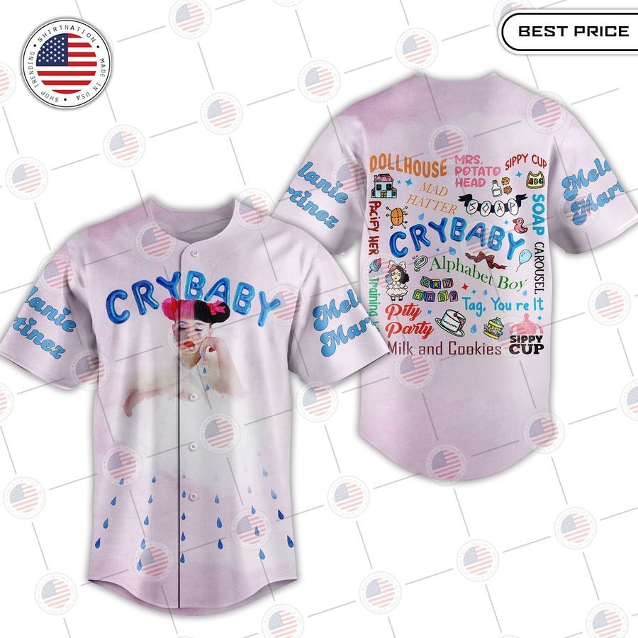 best melanie martinez cry baby baseball jersey 2 630