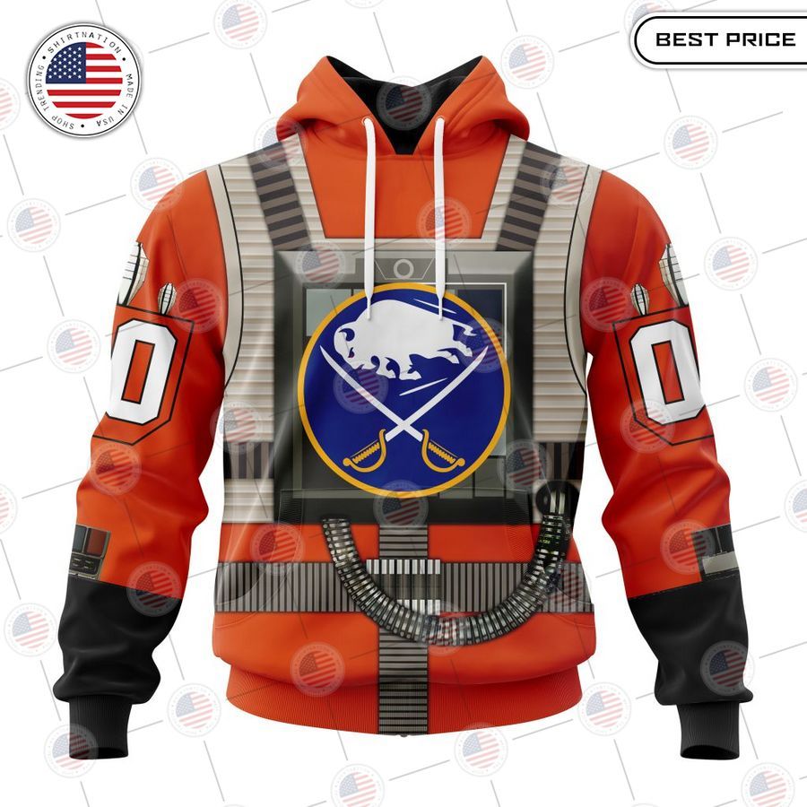 buffalo sabres star wars rebel pilot design custom shirt 1 971