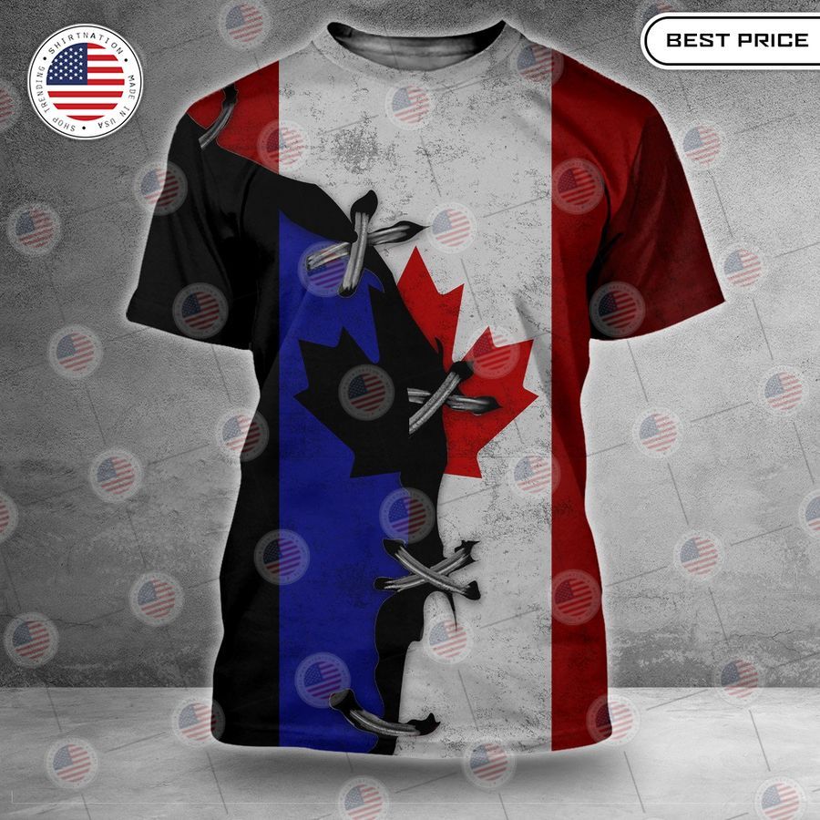 canada thin blue line t shirt 1 497