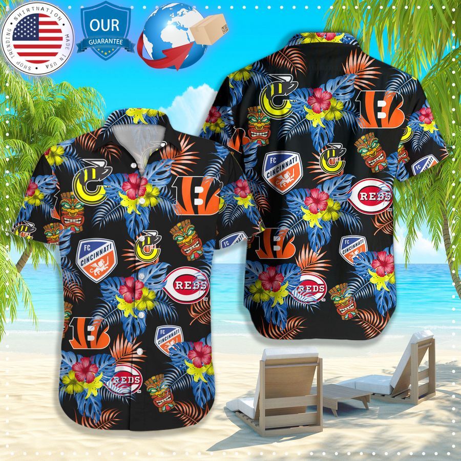 cincinnati sport teams hawaiian shirt 1 842