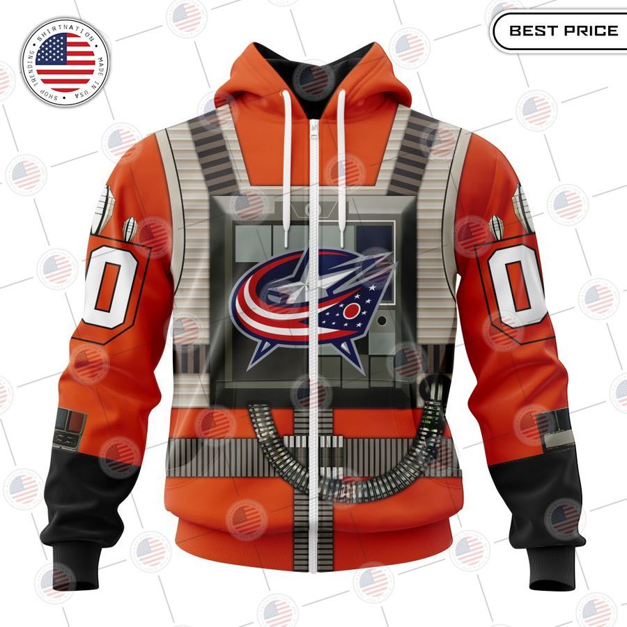 columbus blue jackets star wars rebel pilot design custom shirt 2 347