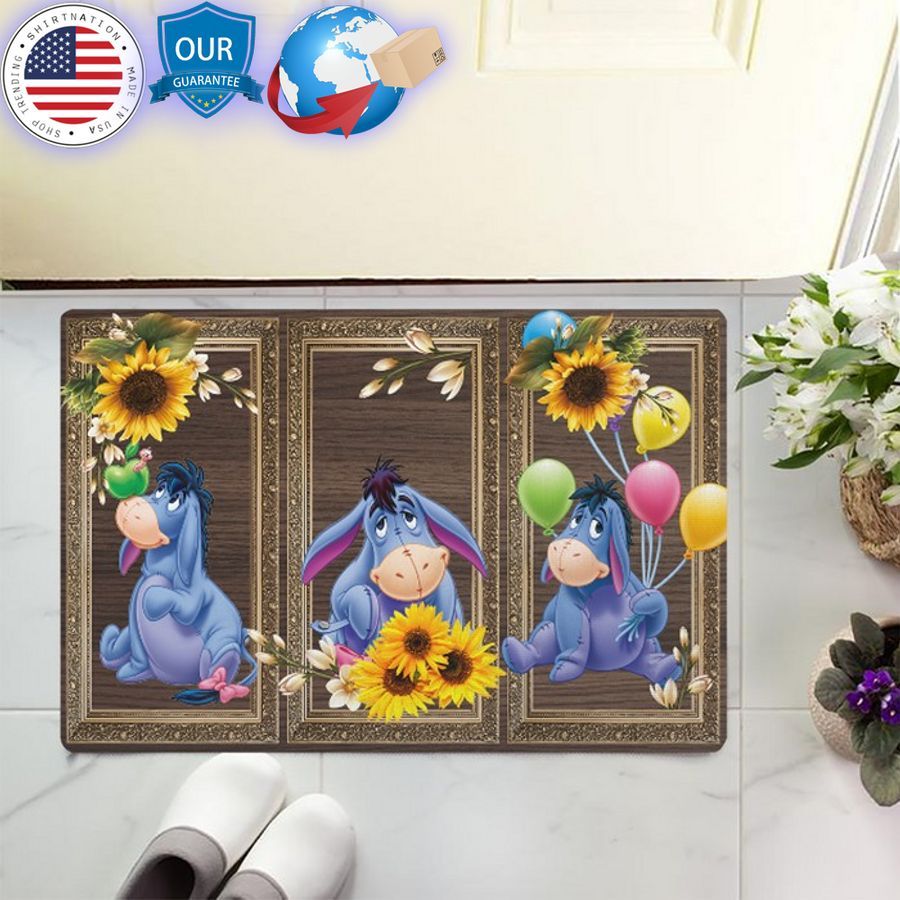 eeyore sunflowers doormat 1 826