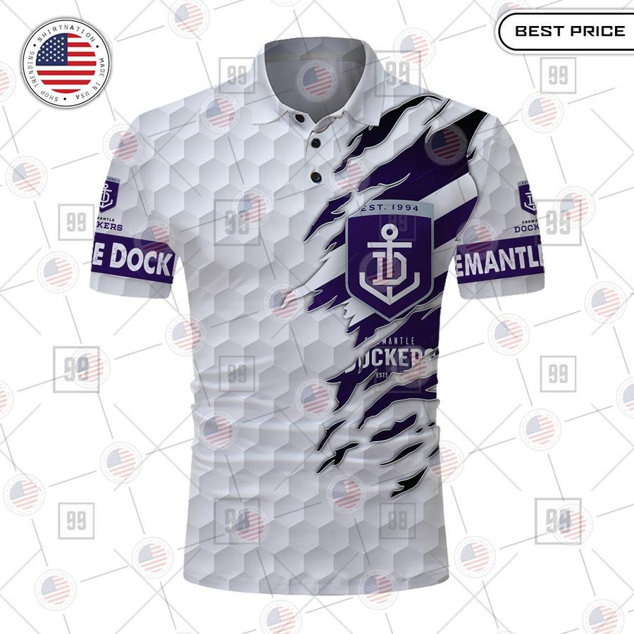 fremantle dockers custom polo 2 20