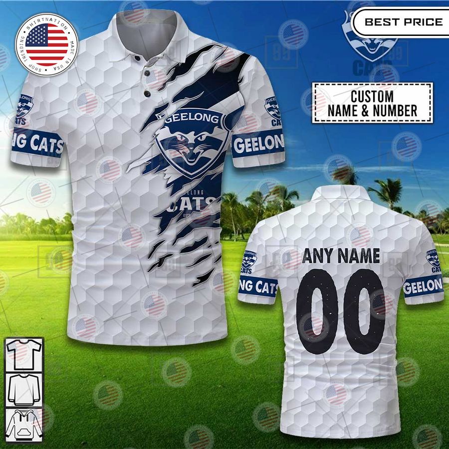 geelong cats custom polo 1 806