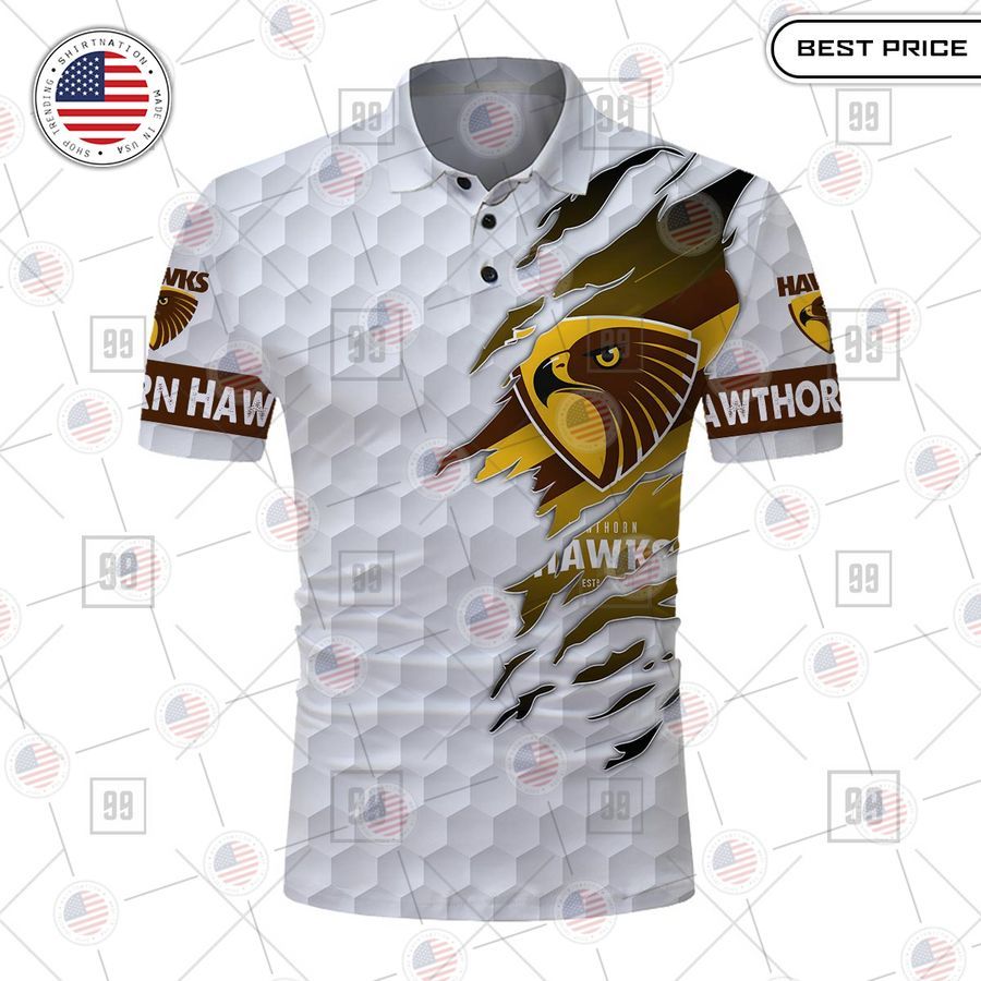 hawthorn hawks custom polo 2 528