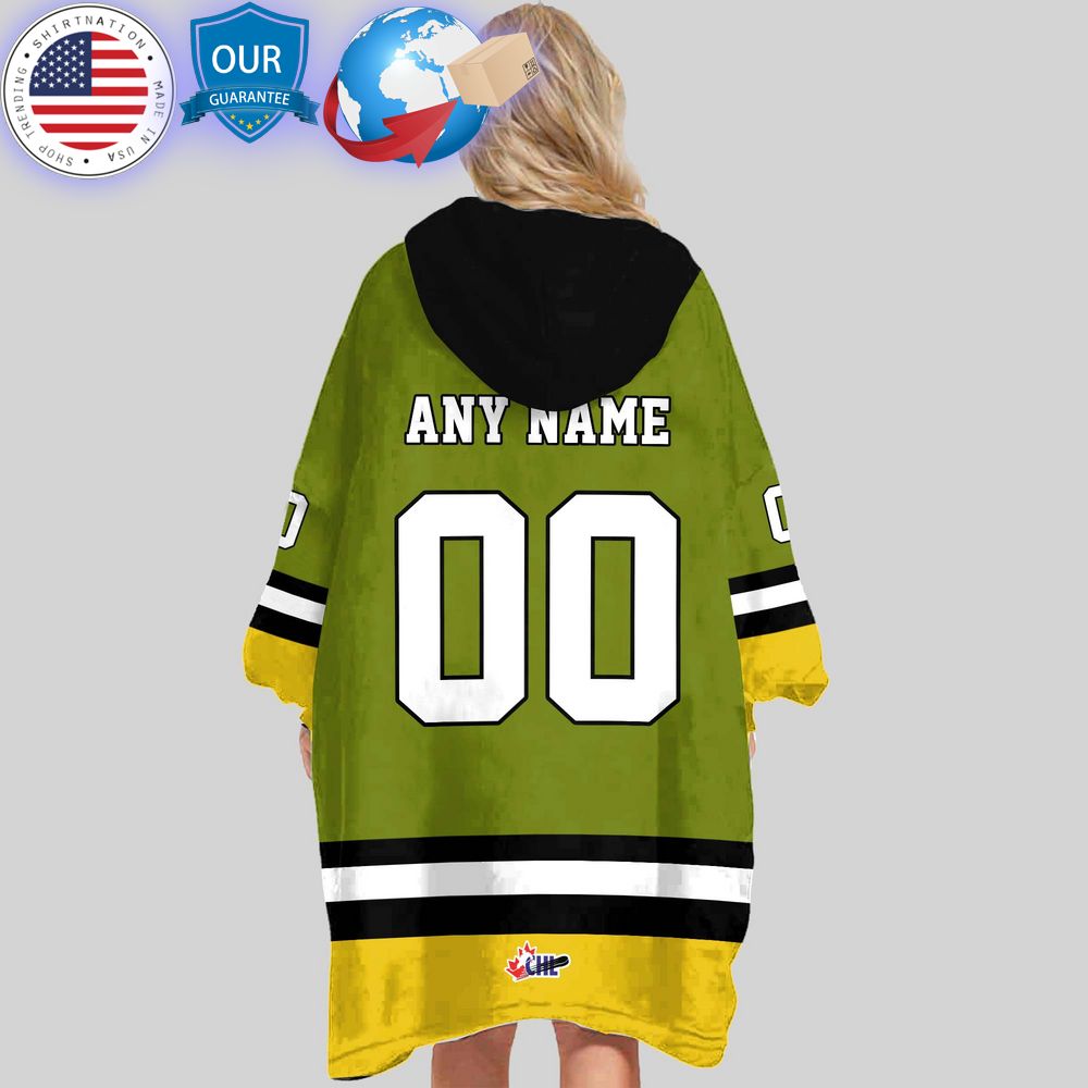 hot ohl north bay battalion custom hoodie blanket 2