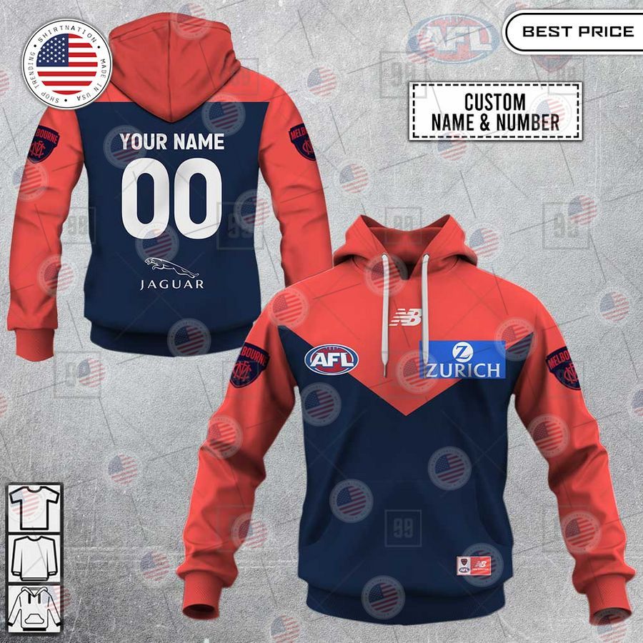 melbourne afl custom shirt 1 799