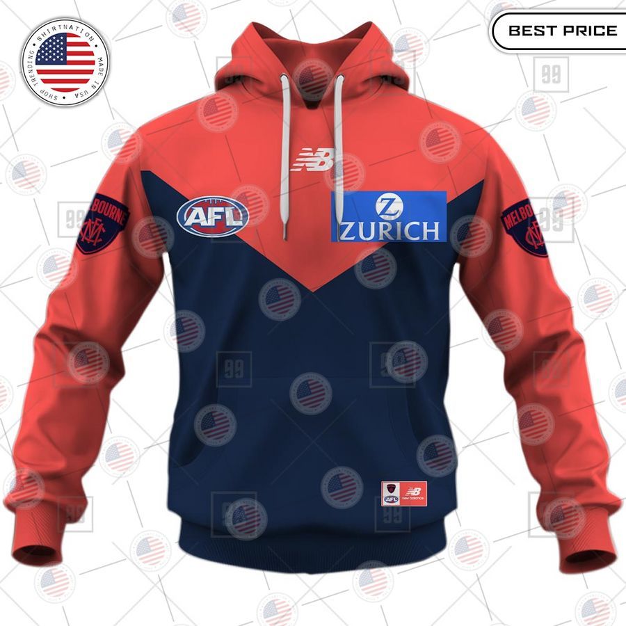 melbourne afl custom shirt 2 55