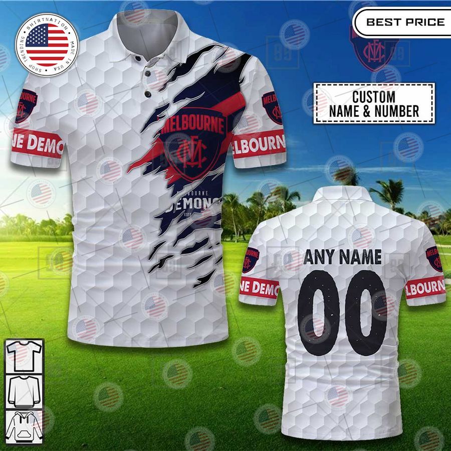 melbourne demons custom polo 1 636