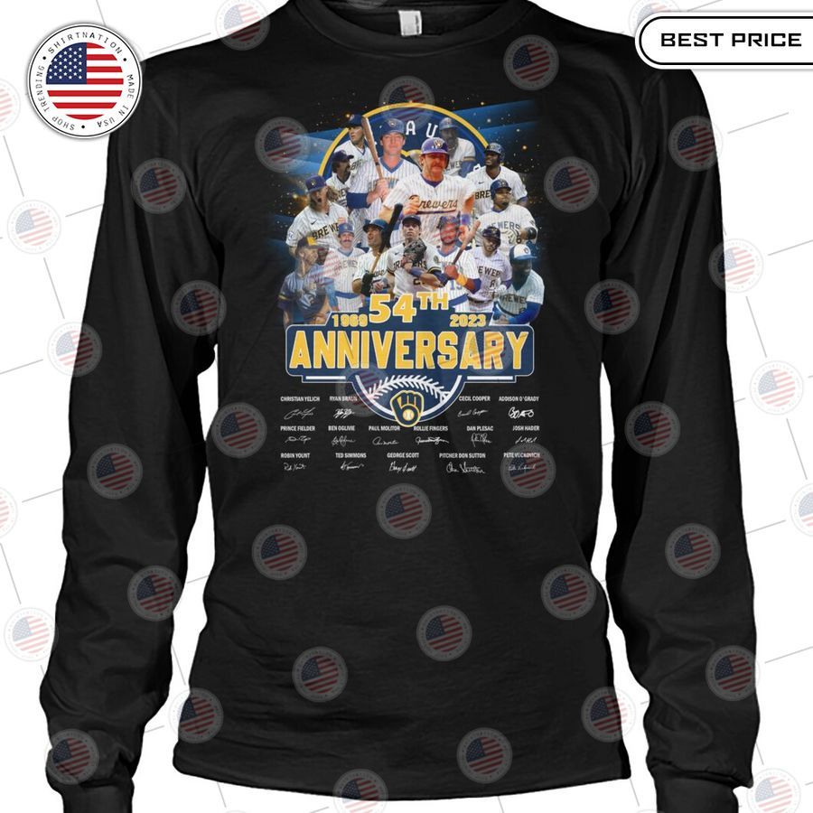 milwaukee brewers 54th anniversary shirt 2 840