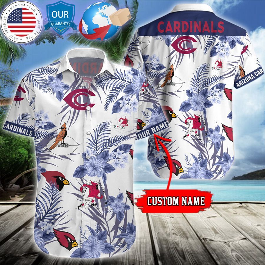 personalized hibiscus arizona cardinals hawaiian shirt 1 535