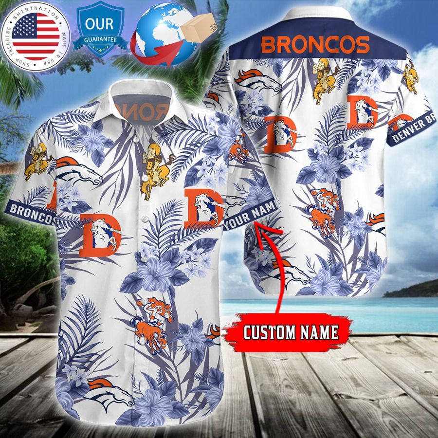 personalized hibiscus denver broncos hawaiian shirt 1 61