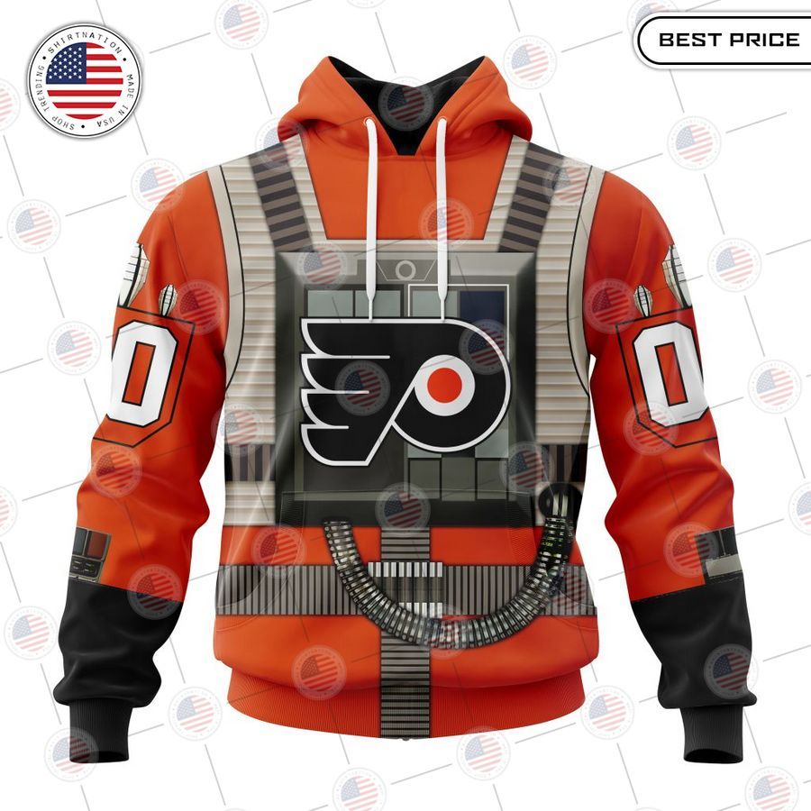 philadelphia flyers star wars rebel pilot design custom shirt 1 755