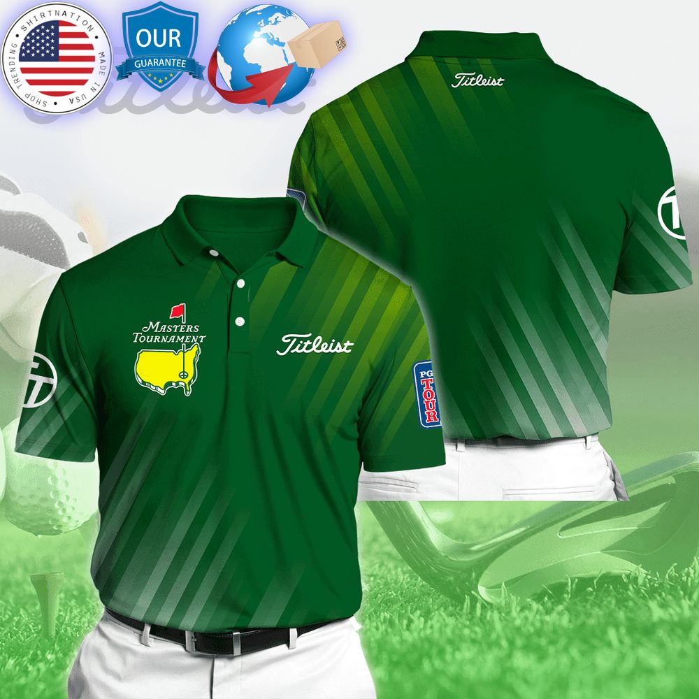 hot titleist x master tournament polo 1