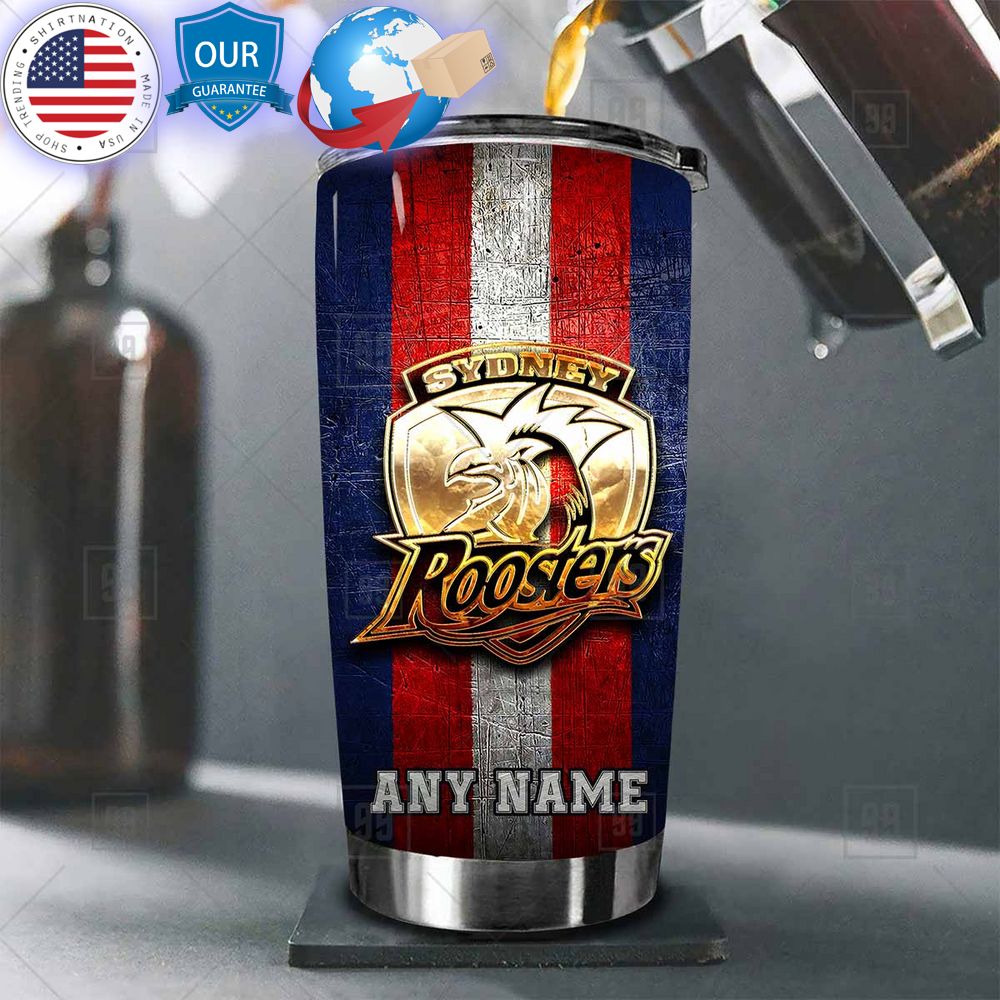 hot custom sydney roosters tumbler 1