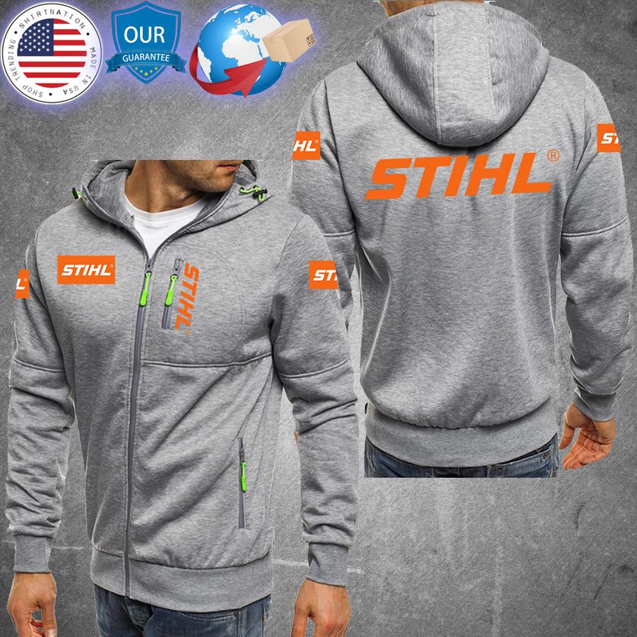 stihl chest pocket hoodie 2 613