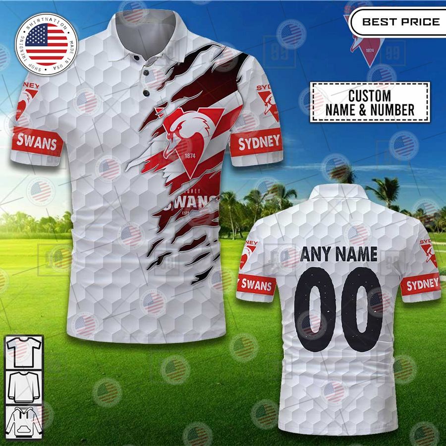 sydney swans custom polo 1 343