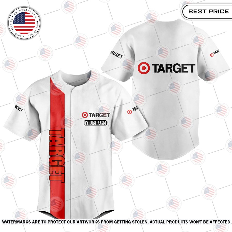 Target Custom Baseball Jersey You look lazy