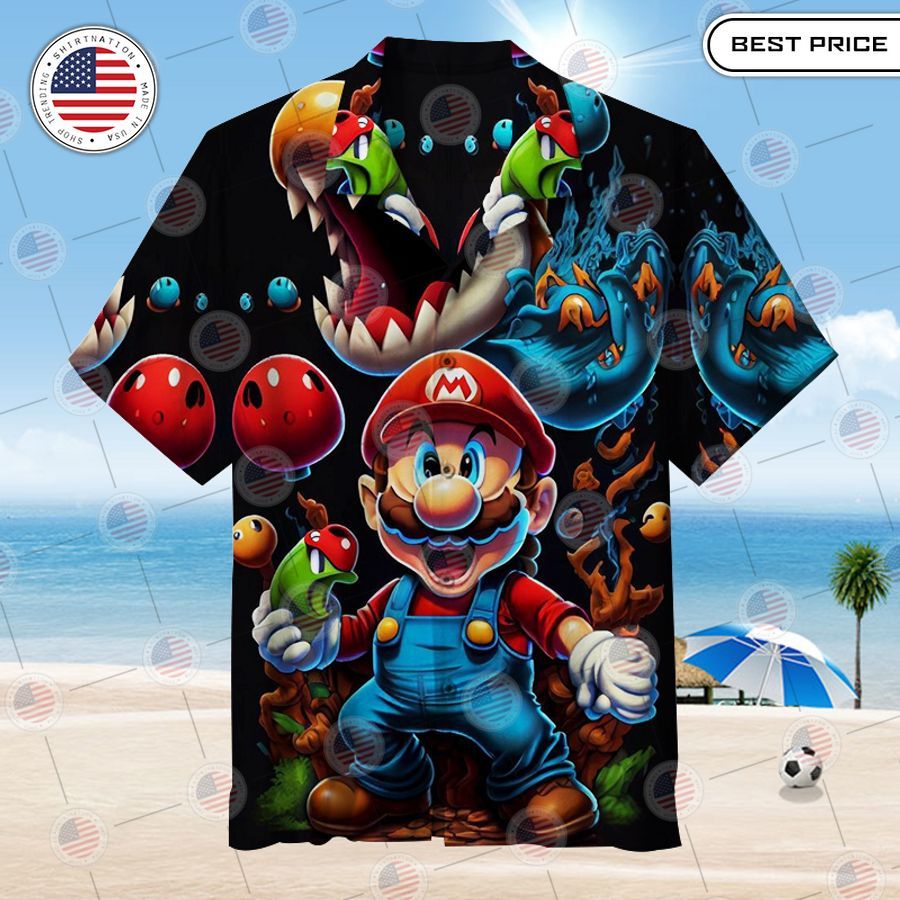 the super mario bros movie hawaiian shirt 1 763