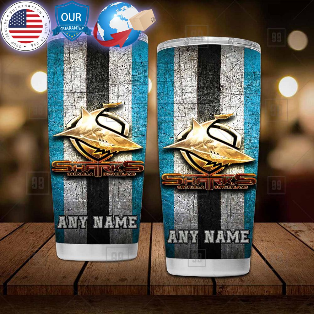 hot custom cronulla sutherland sharks tumbler 2