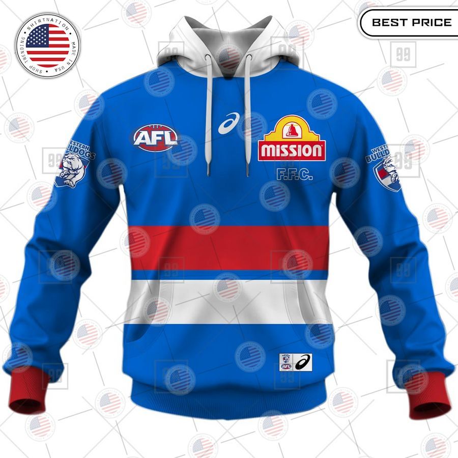 western bulldogs afl custom shirt 2 74