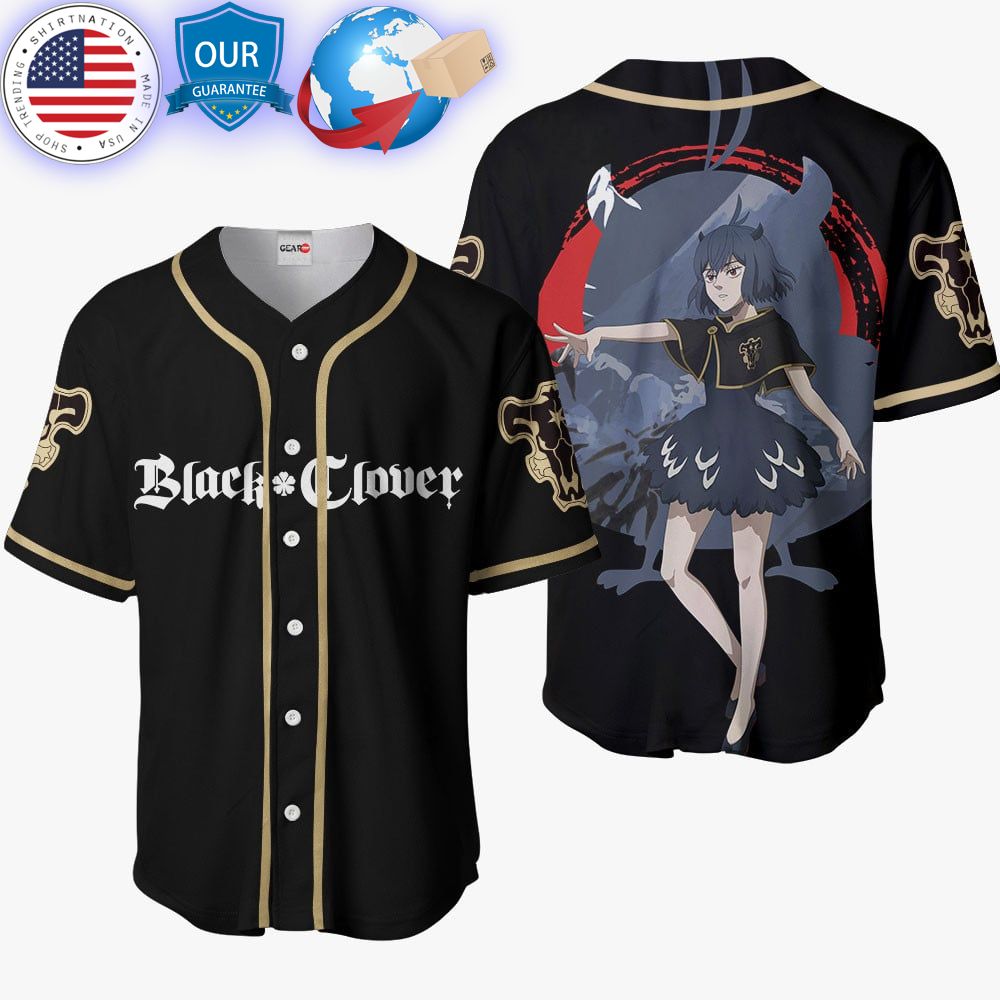 hot black clover secre swallowtail baseball jersey 1