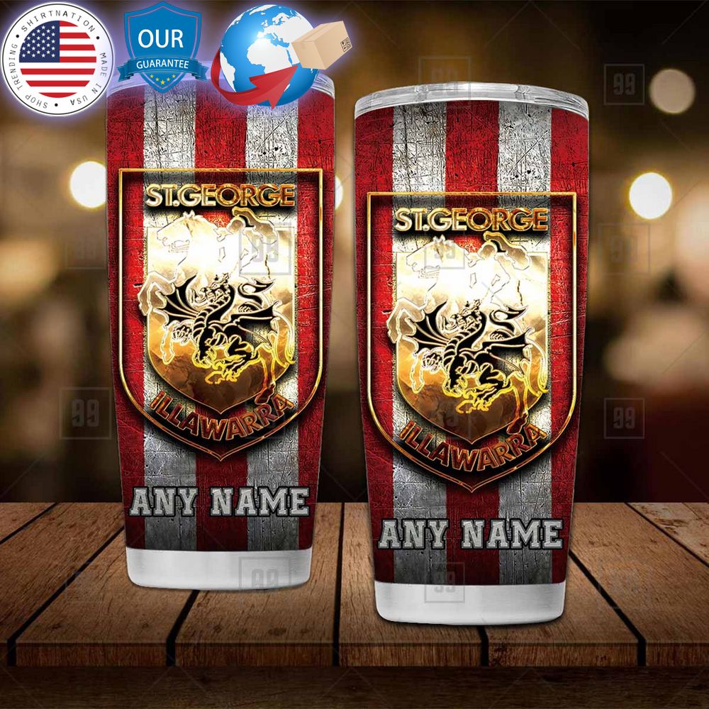 hot custom st george illawarra dragons tumbler 2