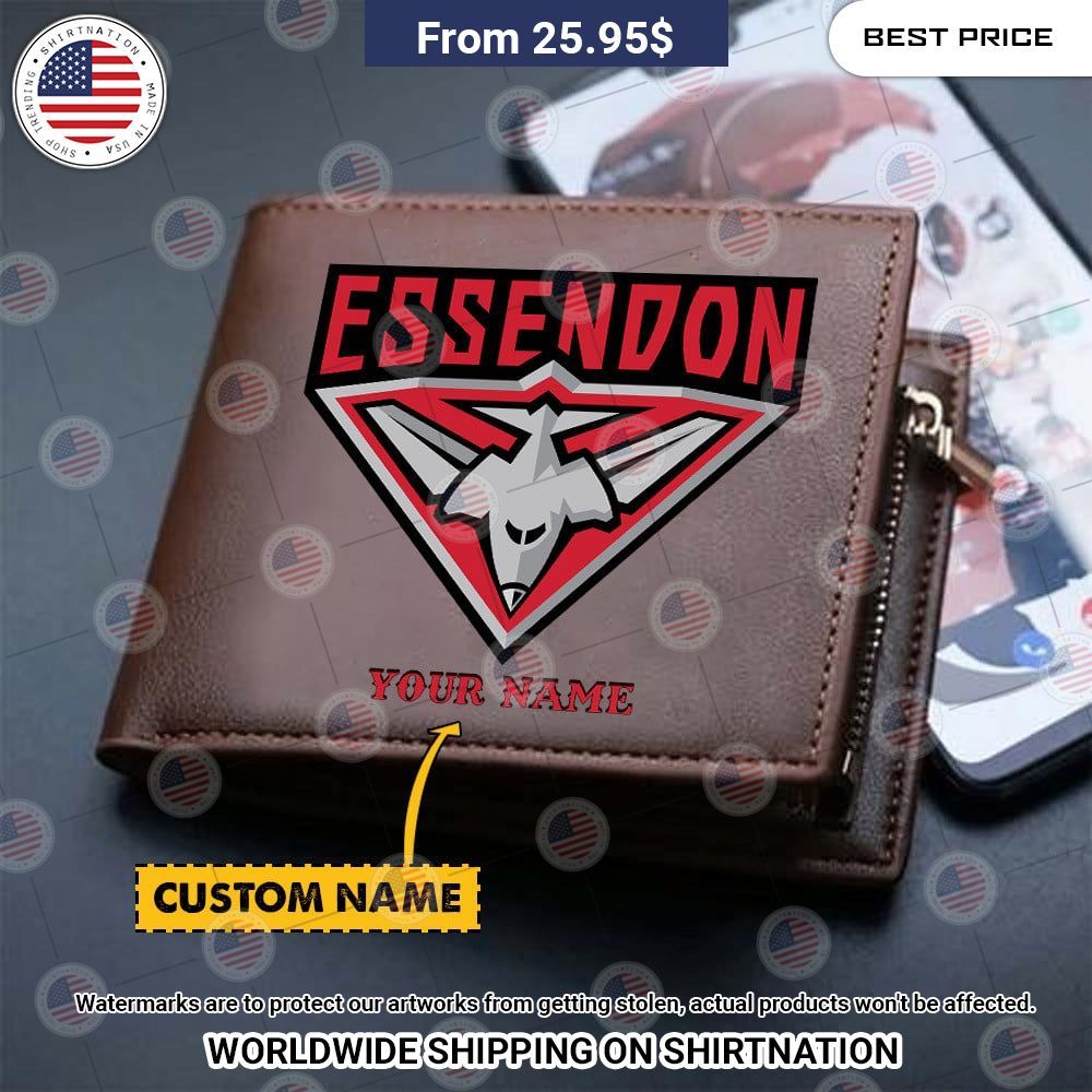 BEST Essendon Football Club Custom Leather Wallets Looking so nice