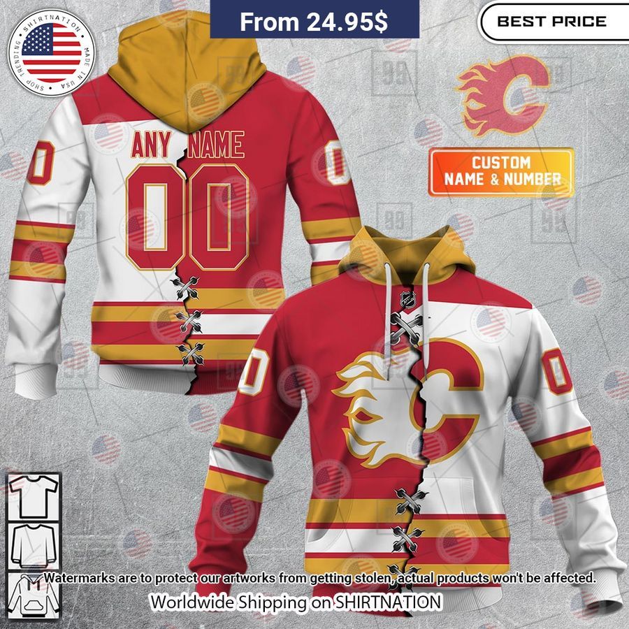 calgary flames mix jersey 2023 custom hoodie 1 23