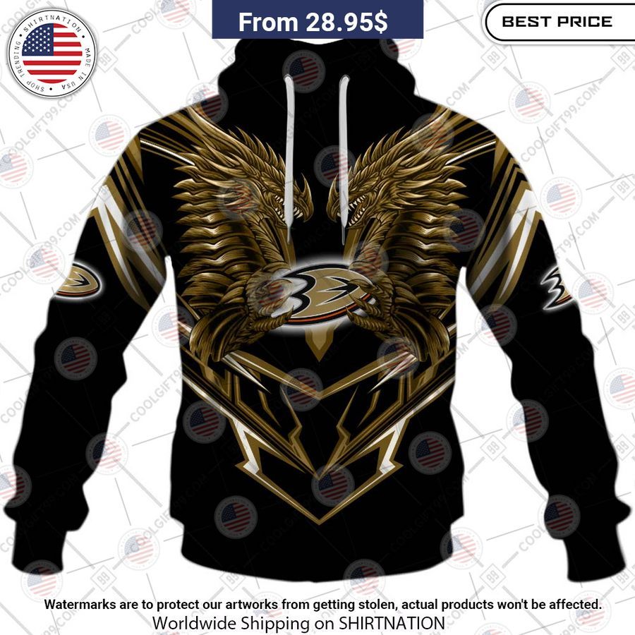 Anaheim Ducks Dragon Custom Shirt I like your hairstyle