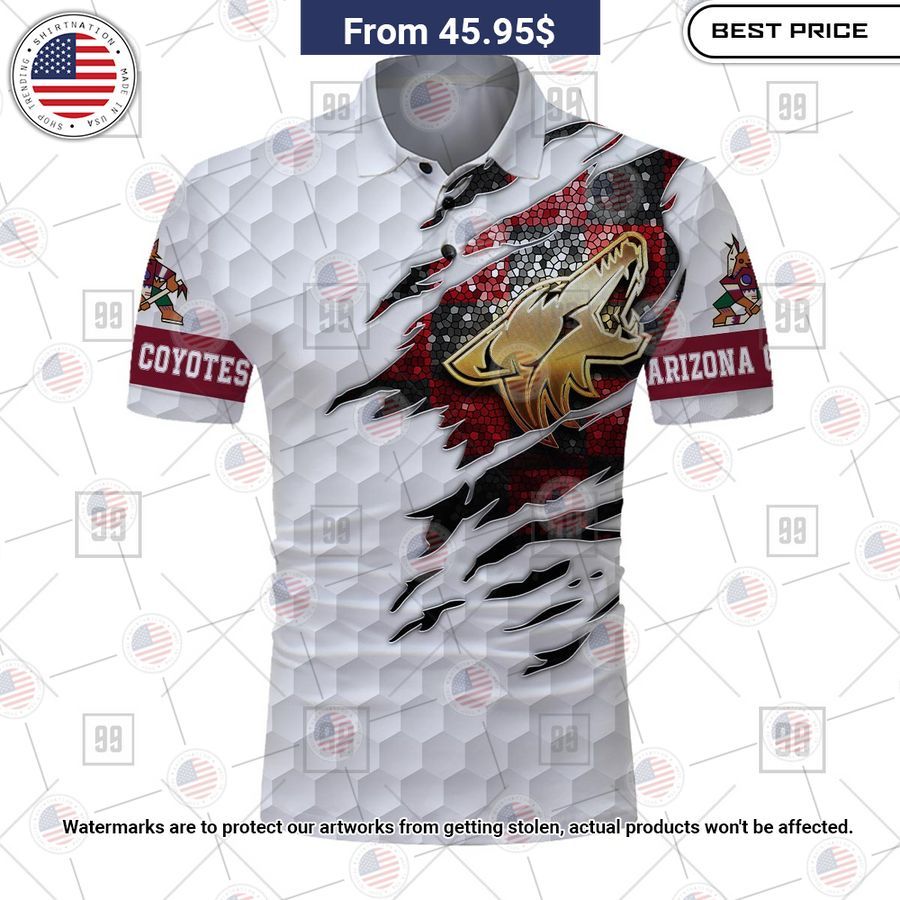 Arizona Coyotes Custom Polo I can see the development in your personality