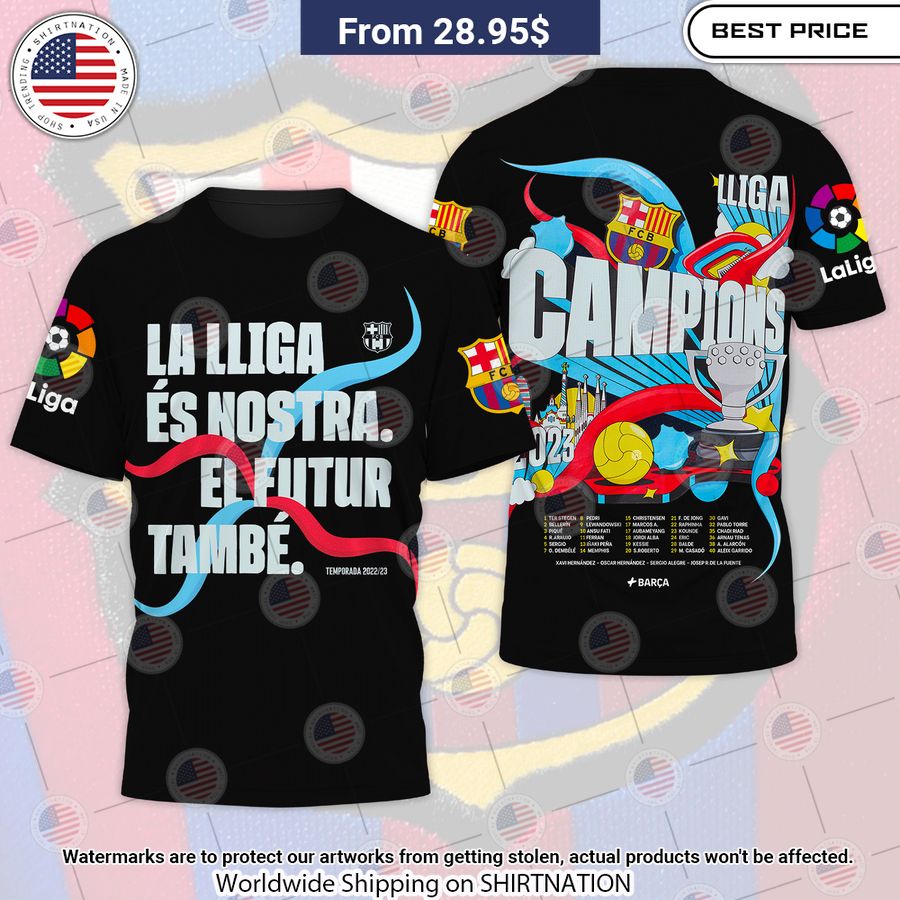 Barcelona Campion 2023 Shirt It is more than cute