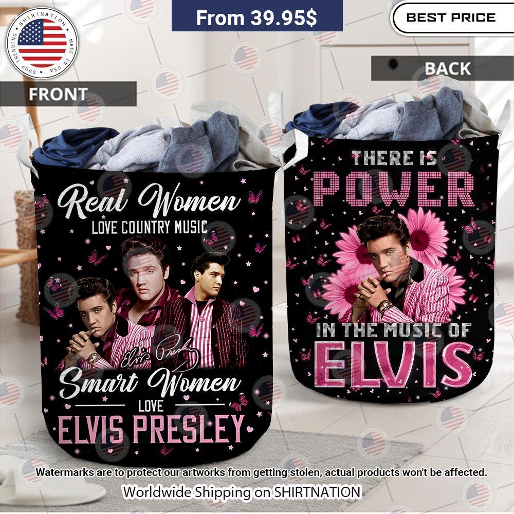 BEST Elvis Presley Laundry Baskets How did you learn to click so well