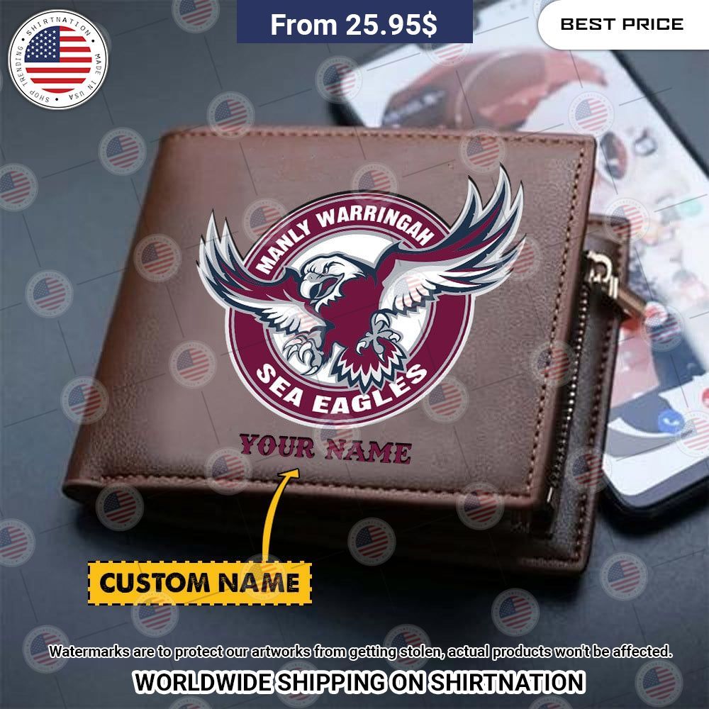 BEST Manly Warringah Sea Eagles NRL Custom Leather Wallets Beauty queen