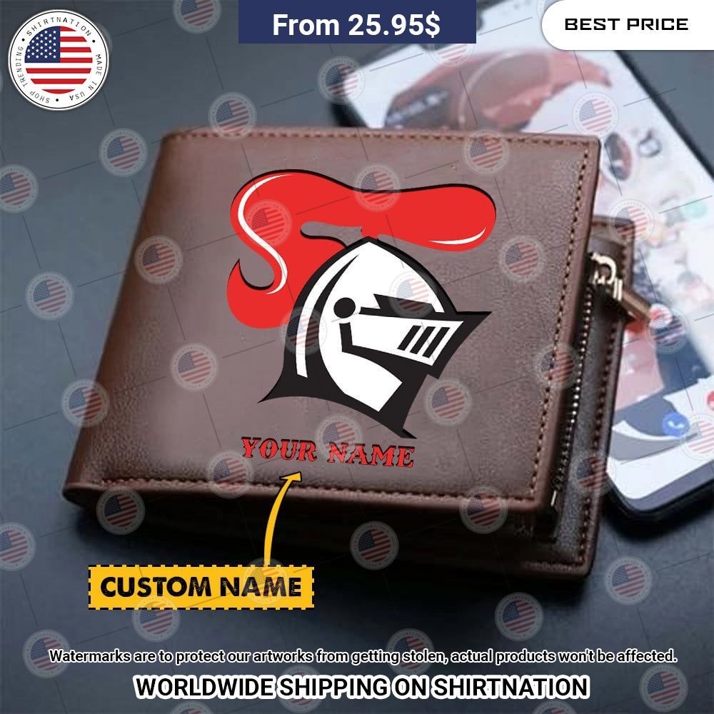 BEST Newcastle Knights NRL Custom Leather Wallets Nice shot bro