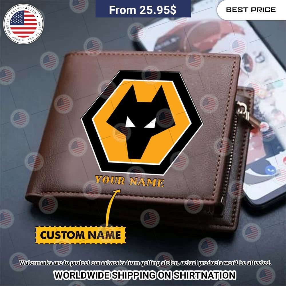 BEST Wolverhampton Wanderers Custom Leather Wallets Good one dear