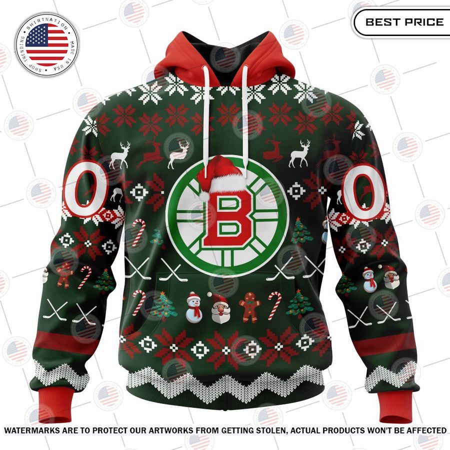 boston bruins green christmas is coming custom shirt 1 398.jpg