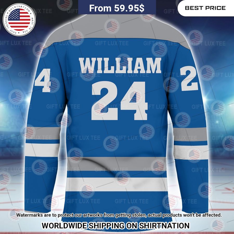 Canterbury Bankstown Bulldogs Custom Hockey Jersey You look cheerful dear