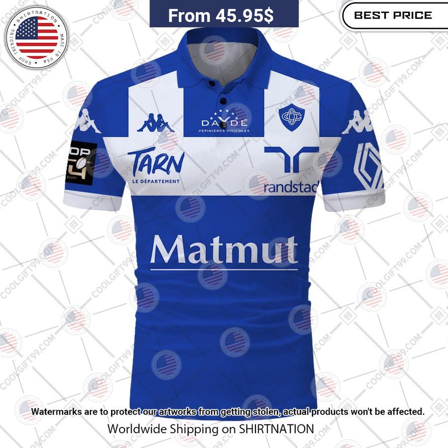 Castres Olympique Rugby 2223 Jersey Style Custom Polo It is too funny