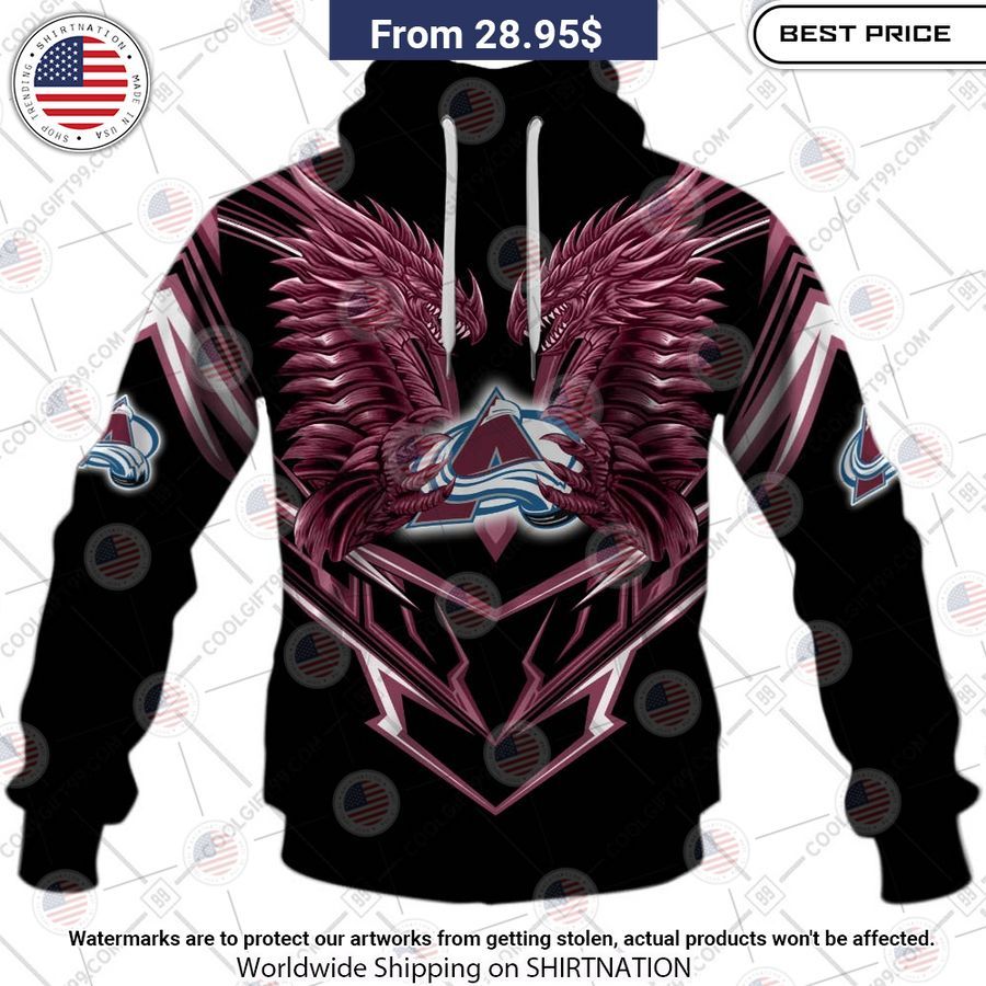 Colorado Avalanche Dragon Custom Shirt It is too funny