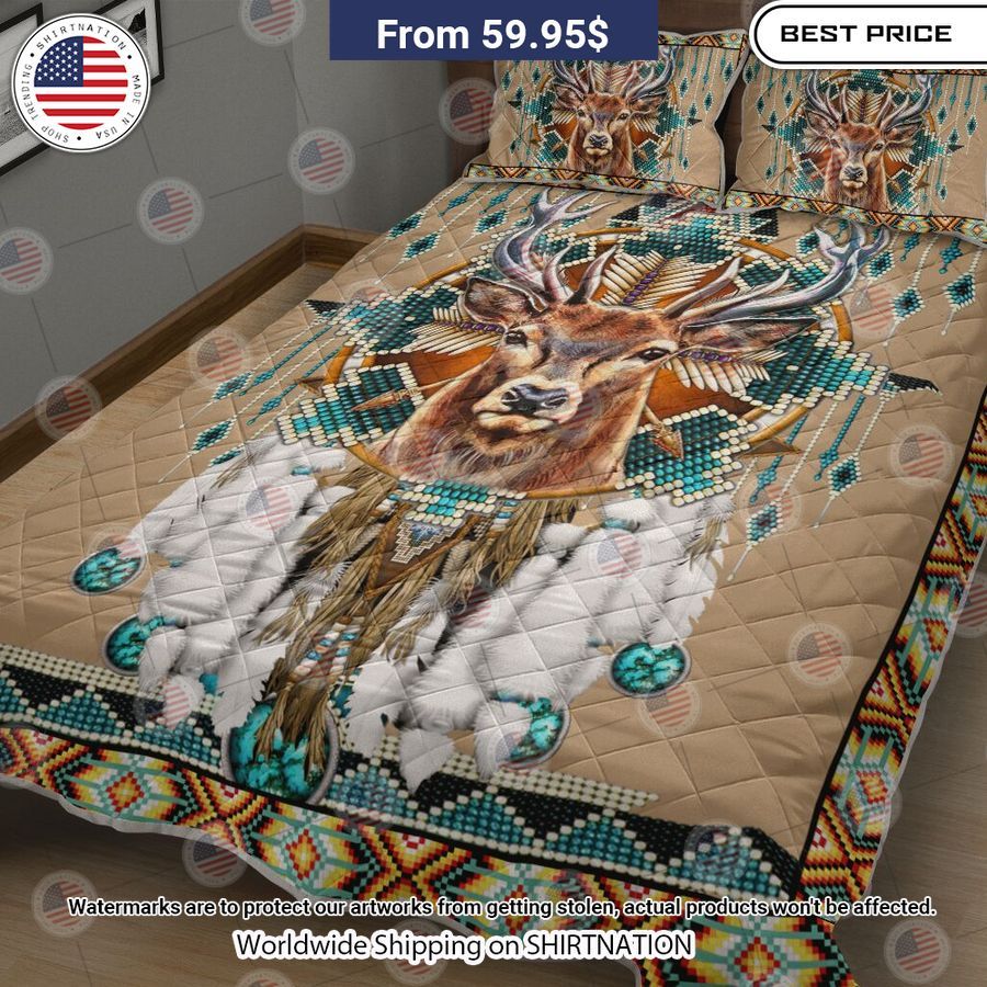 Deer Native American Dreamcatcher Bedding I like your dress, it is amazing