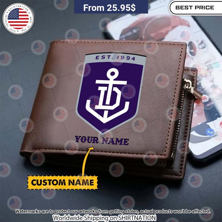 Fremantle Custom Leather Wallet Damn good