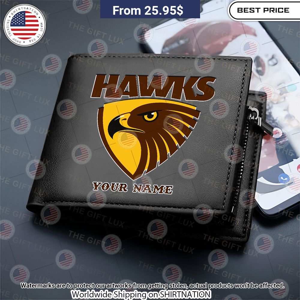 Hawthorn Football Club Custom Leather Wallet My friends!