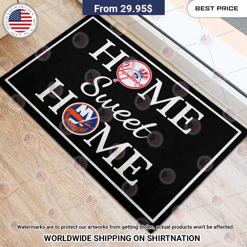 home sweet home new york yankees and new york islanders doormat 2 104.jpg