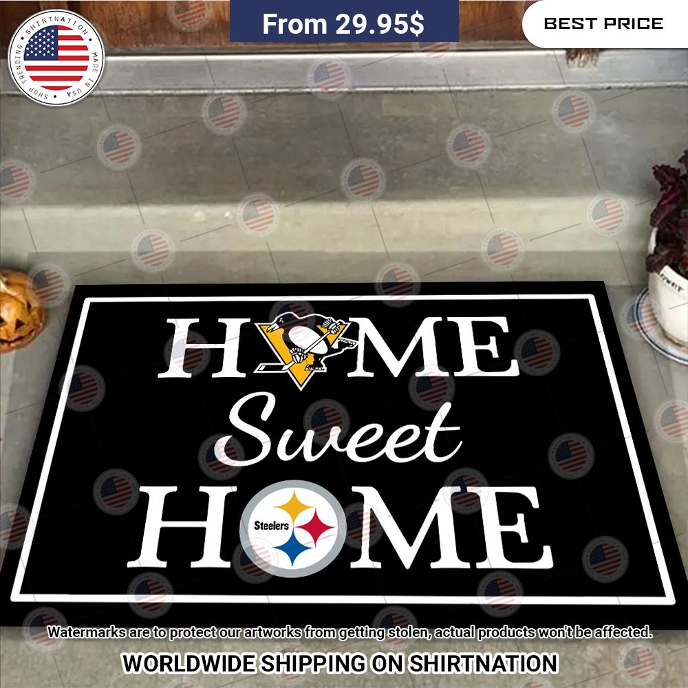 home sweet home pittsburgh steelers and pittsburgh penguins doormat 1 600.jpg