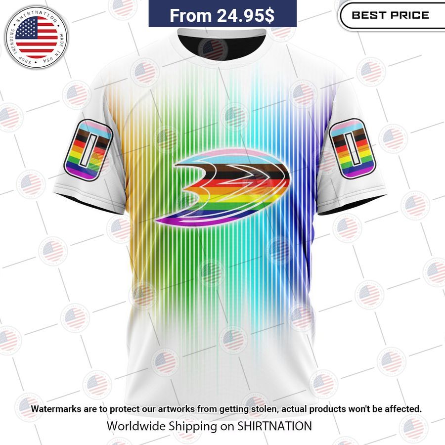 HOT Anaheim Ducks Design For Pride Month Hoodie Beauty queen