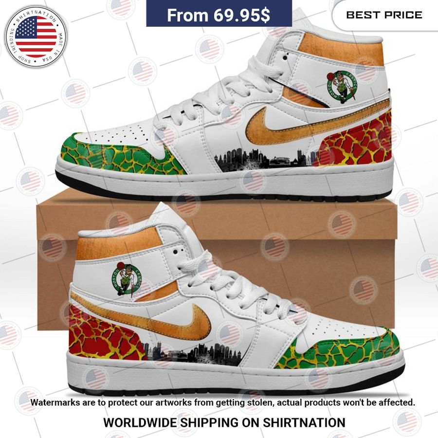 hot boston celtics air jordan high top shoes 1 208