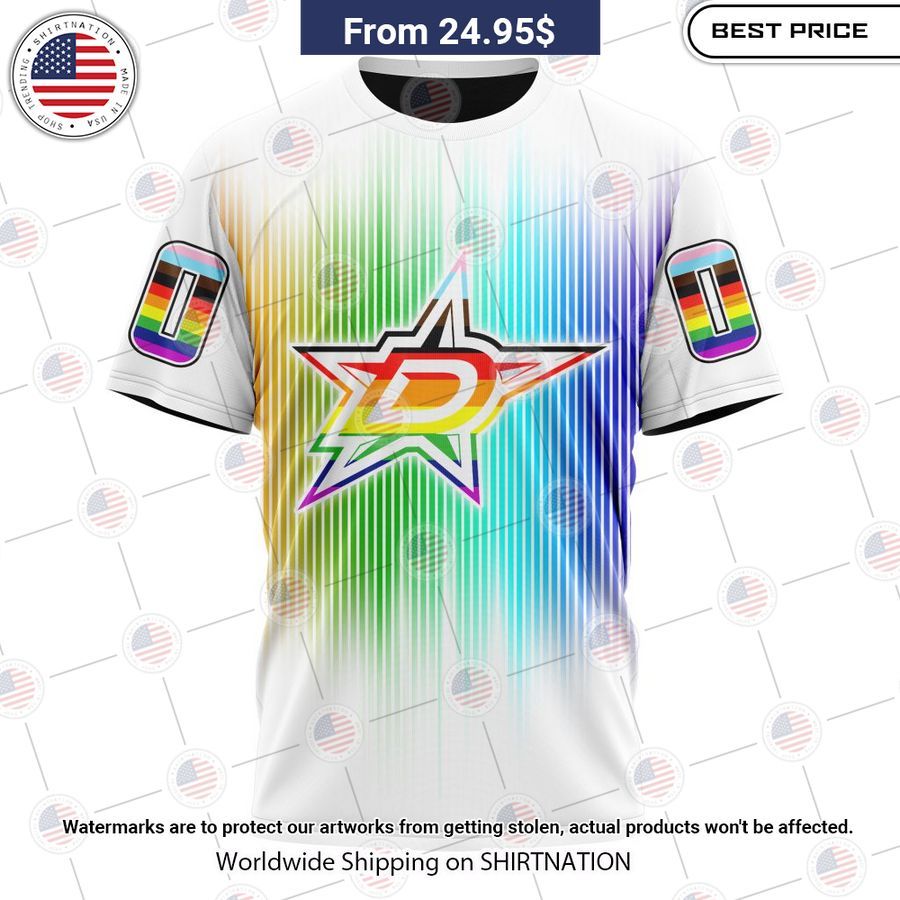 HOT Dallas Stars Design For Pride Month Hoodie Unique and sober