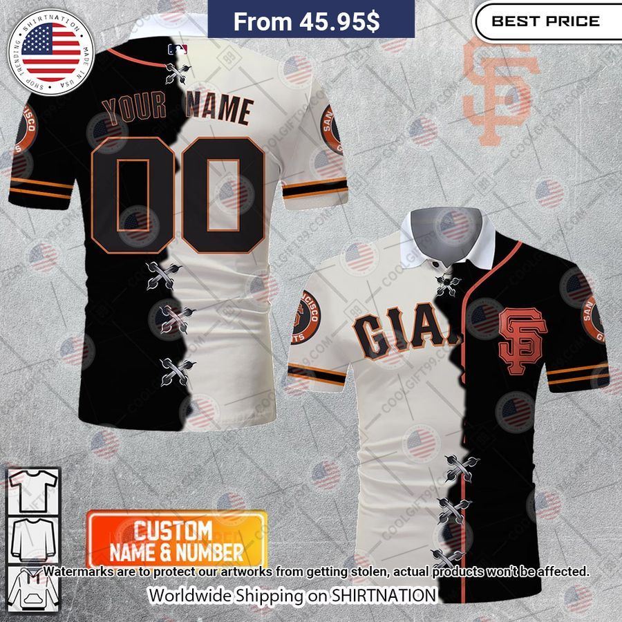 HOT San Francisco Giants Mix Home Away Jersey Polo Shirt Ah! It is marvellous