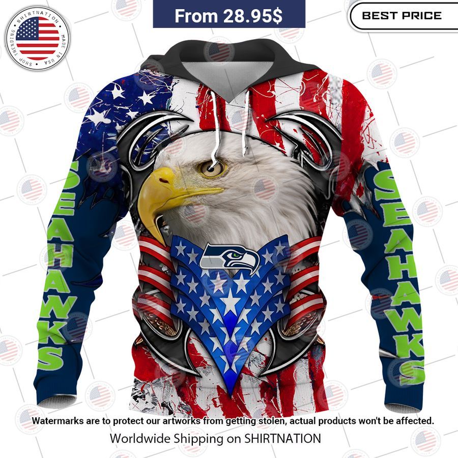 HOT Seattle Seahawks US Flag Eagle Shirt Ah! It is marvellous